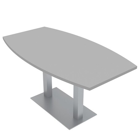 Skutchi Designs 33.5 in W, 59.5 in L, 29 in H, Engineered Wood Top, Grey HAR-BOT-34x60-DOU-XD01